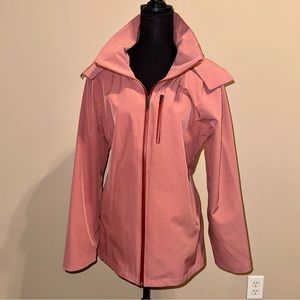 Hooded Pink Zella Jacket - L